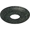 Ekena Millwork Jackson Medallion (Canopies up to 7 3/8"), 12 1/4"OD x 4"ID x 1 1/8"P, Painted Turtle Crackle CM12JAPTC - alternate 2